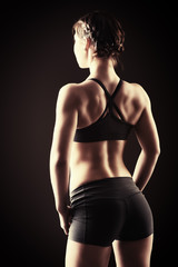 Naklejka premium female dorsi