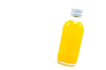 orange juice bottle