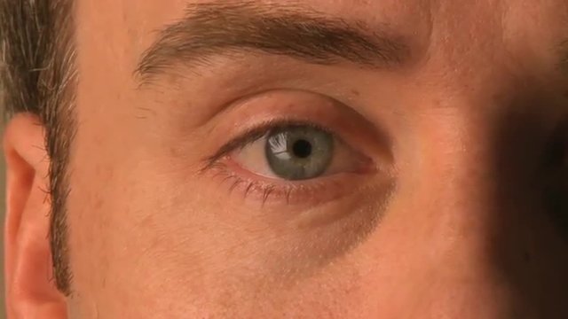 Close up shot of a male in his 30