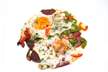 Eier und Speck