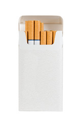 Pack of Cigarettes - Isolated with Text Space