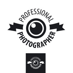 vector logo camera lens with tape