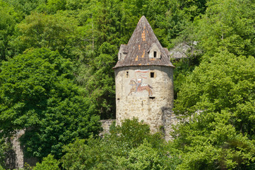 Fototapeta na wymiar Ringmauerturm Horb am Neckar