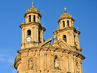 Fototapeta na wymiar Iglesia de la Virgen Peregrina, Pontevedra, Galicia, España