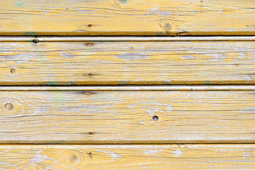 Old painted wood wall - texture or background