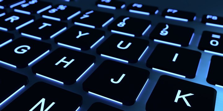 Backlit keyboad