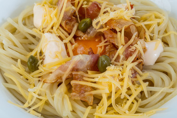 Pasta carbonara