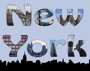 New York City Attractions Composite