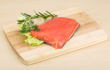Salted salmon