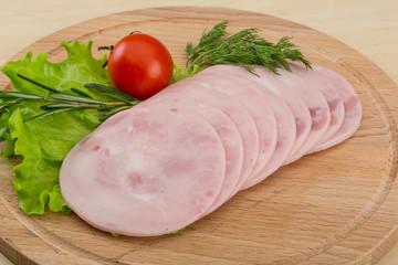 Sliced ham