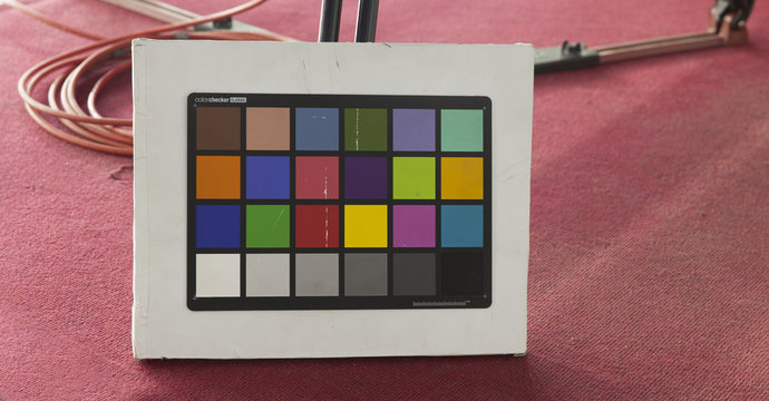 TV camera for broadcast hockey