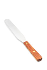 spatula with wooden handle