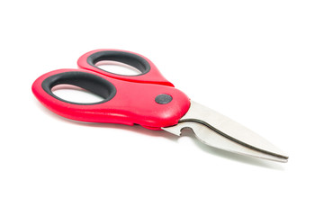 red scissors