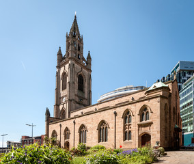 Fototapeta na wymiar St Nicholas Church Liverpool