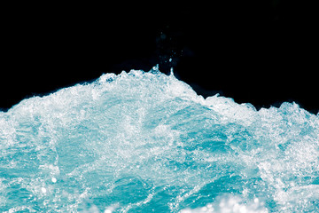 background of stormy water splashes