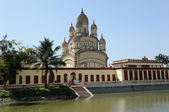 Dakshineswar Kali Tempel in Kalkutta