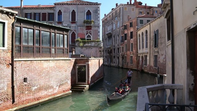 Views from around the ancient Coastal Italian city of Venice.