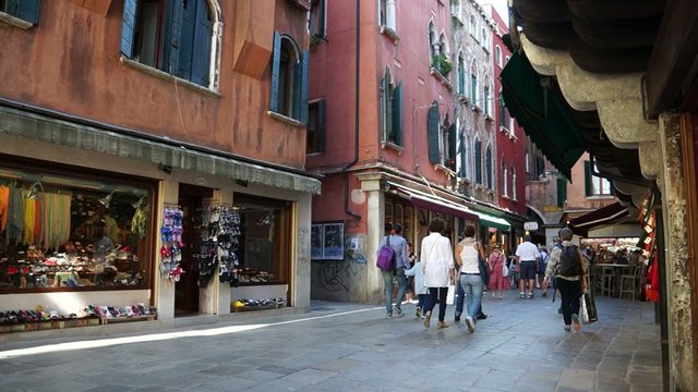 Views from around the ancient Coastal Italian city of Venice.