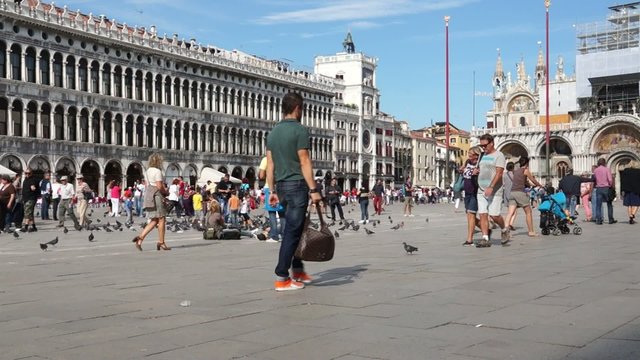Views from around the ancient Coastal Italian city of Venice.