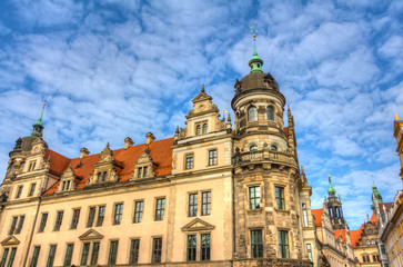 Fototapeta na wymiar Residenzschloss Dresden