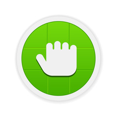 Obraz premium Vector App Button