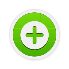Obraz premium Vector App Button