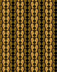 Fashion model pattern