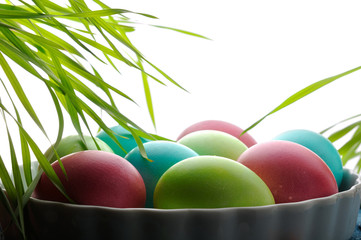 easter color eggs