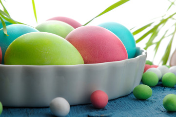 easter color eggs