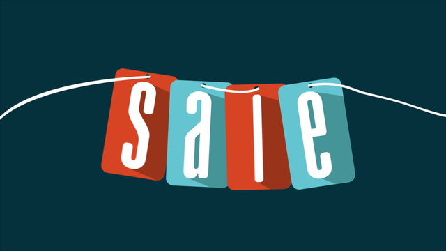 Sale labels, Video animation, HD 1080