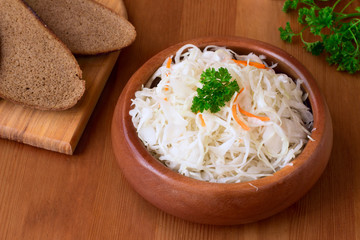 Sauerkraut - fermented cabbage