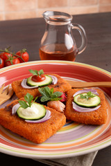 MATTONELLE DI MERLUZZO IMPANATE - TILE COD BREADED
