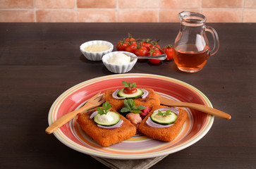 MATTONELLE DI MERLUZZO IMPANATE - TILE COD BREADED