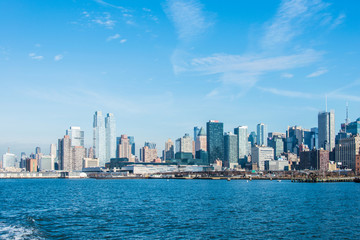 Fototapeta premium Panorama centrum Manhattanu