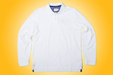 Male sweater isolated on the white