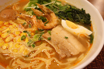 海老味噌ラーメン