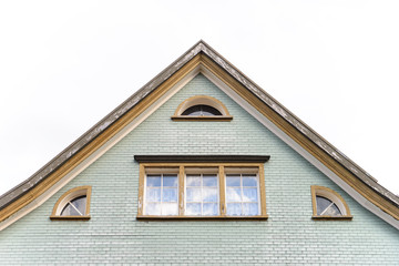 Wooden houses in Appenzel city, switzerland