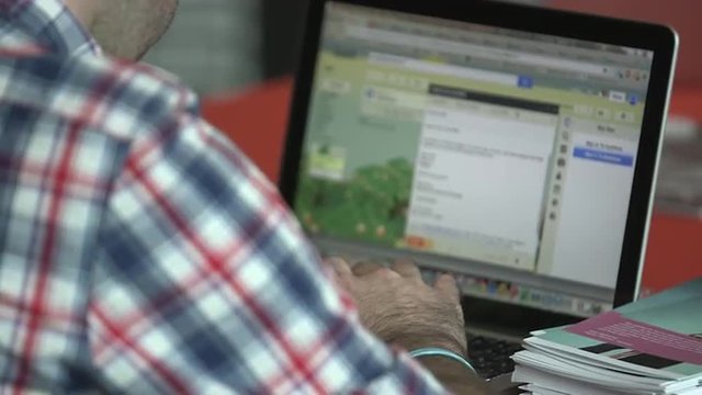 Business professionals and the latest technology