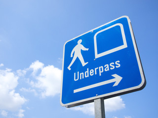 Pedestrian underpass in Singapore