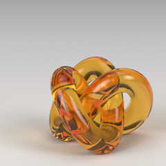 3d rendering abstract shapes