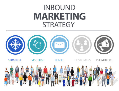 Inbound Marketing Advertisement Commercial Branding Concept