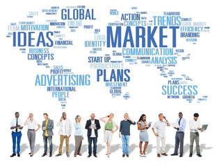 Market Business Global Business Marketing Commerce Concept