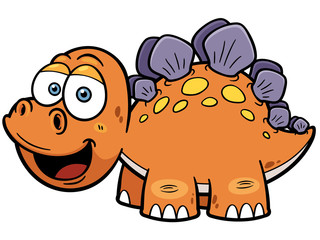 Fototapeta premium Vector illustration of Cartoon dinosaur