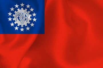 ミャンマー　 国旗　旗