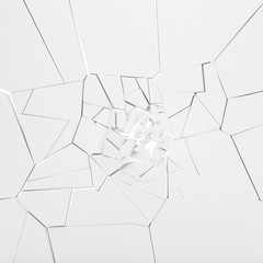3d rendering destruction of wall © tigger11th