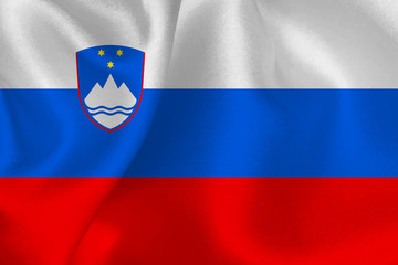 スロベニア　 国旗　旗
