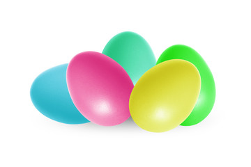 colorful easter eggs