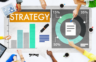 Strategy Development Goal Marketing Vision Planning Concept