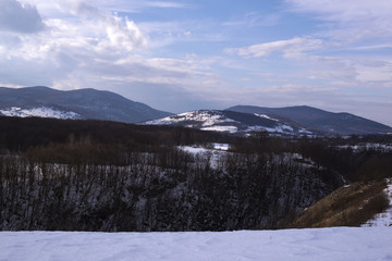 Obraz premium korana canyon near dreznik grad