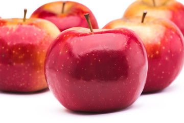 red ripe apple